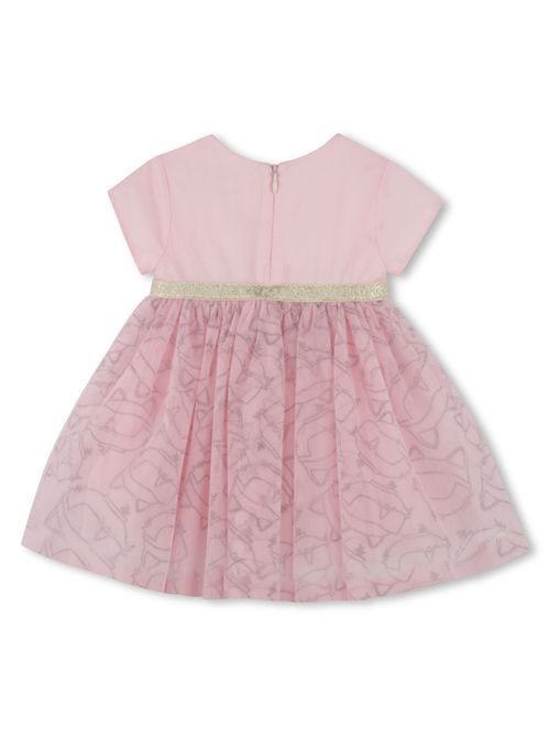 Abito rosa in tulle KARL LAGERFELD | Z30519ROSA
